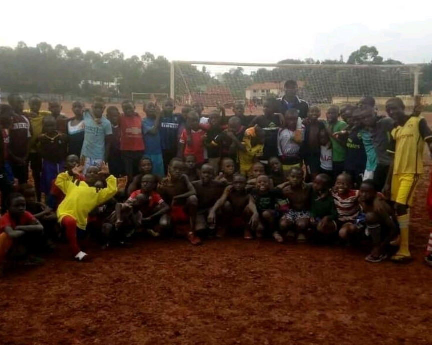 Alexander junior and GABA kids first soccer academy
